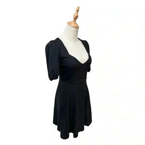 Socialite Black Mini A-line dress Size S